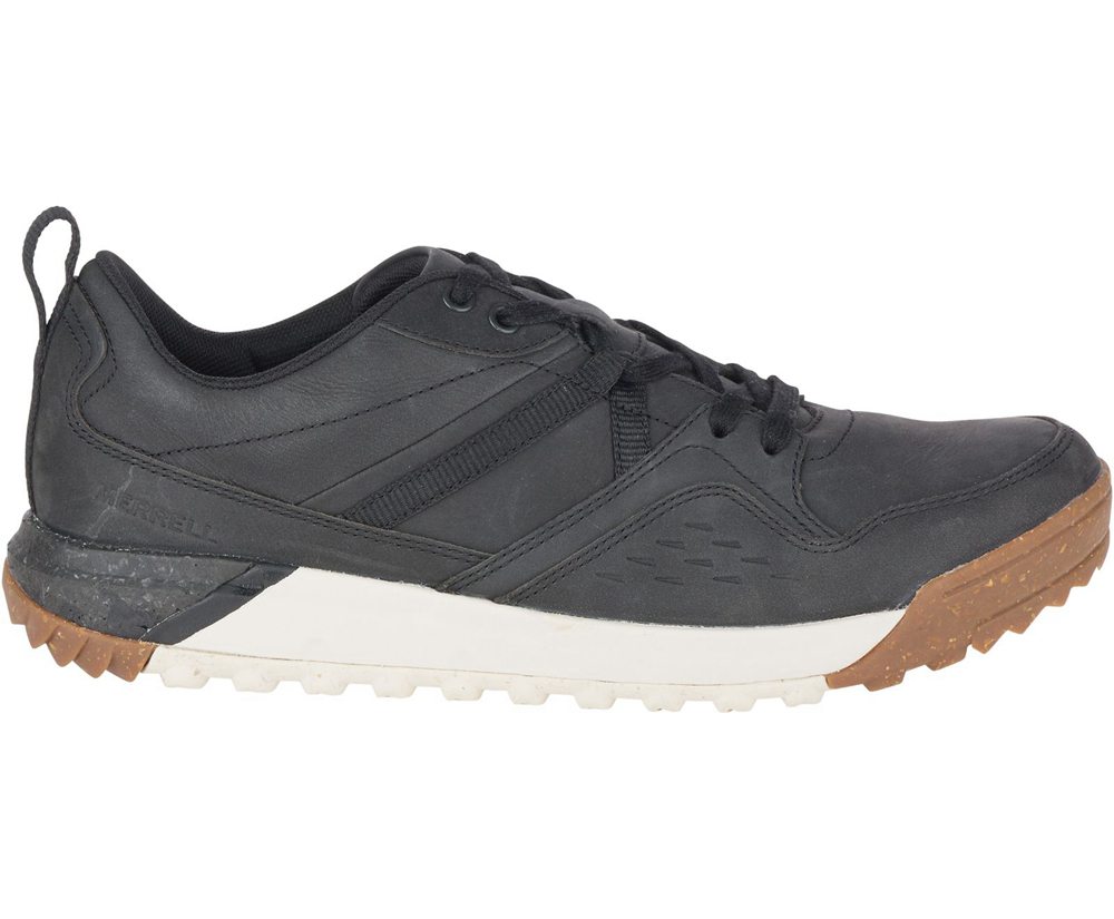 Merrell Sneakers Black - Indeway Leather - Mens 07DKNIERW